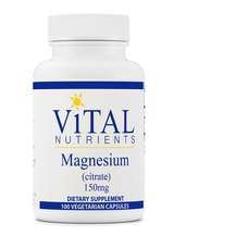Vital Nutrients, Цитрат Магния, Magnesium Citrate 150 mg, 100 ...