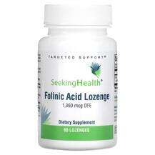 Seeking Health, Фолиновая кислота, Folinic Acid Lozenge, 60 па...