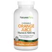 Фото товару Chewable Orange Juice Vitamin C Natural Orange, Вітамін C, 60 таб