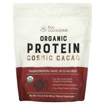 Live Conscious, Organic Protein Cosmic Cacao, 484 g