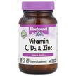 Vitamin C D3 & Zinc, Вітамін C D3 та Цинк, 50 капсул