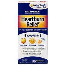 Enzymedica, Поддержка изжоги, Heartburn Relief, 90 таблеток
