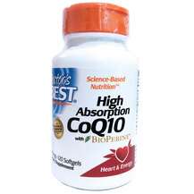 Doctor's Best, High Absorption CoQ10 with BioPerine, Убіхінон ...