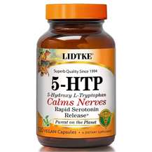Lidtke, 5-гидрокситриптофан, 5-HTP, 60 капсул