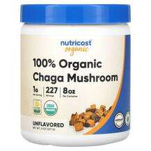Nutricost, 100% Organic Chaga Mushroom Unflavored, Гриби Чага,...