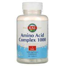 KAL, Аминокислоты 1000 мг, Amino Acid Complex 1000, 100 таблеток
