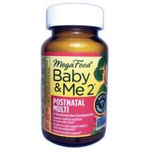Mega Food, Витамины для кормящих, Baby & Me 2 Tablets, 60 ...