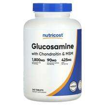 Nutricost, Глюкозамин Хондроитин, Glucosamine with Chondroitin...