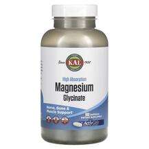 KAL, Глицинат Магния, High Absorption Magnesium Glycinate, 180...