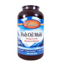 Омега 3 Fish Oil Multi Carlson 180 капсул Омега 3 Fish Oil Multi Carlson 180 капсул