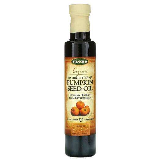 Основное фото товара Flora, Масло из семян тыквы, Pumpkin Seed Oil, 250 мл