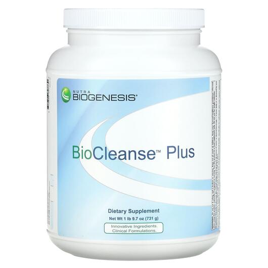 Основне фото товара BioCleanse Plus Основне фото товара Nutra BioGenesis, BioCleanse Plus, Детокс та очищення, 800 г