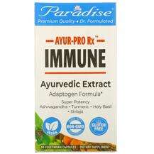 Paradise Herbs, Поддержка иммунитета, Ayur-Pro Rx Immune, 60 к...