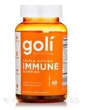 Goli Nutrition, Triple Action Immune Gummies, Підтримка імуніт...