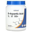 Nutricost, L-Аспартат, D-Aspartic Acid Unflavored, 500 г