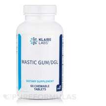 Klaire Labs SFI, Mastic Gum DGL, Мастикова смола, 60 таблеток
