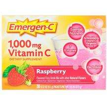 Emergen-C, Vitamin C Flavored Fizzy Drink Mix Raspberry 1000 m...
