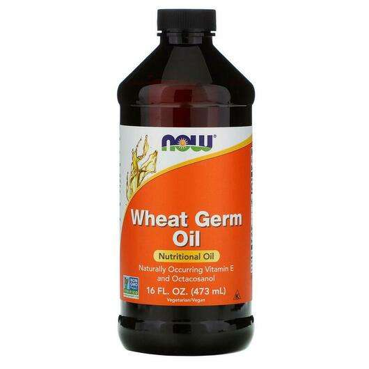 Main photo Now, Wheat Germ Oil, 473 ml