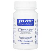 l-Theanine L-Теанин Pure Encapsulations 60 капсул