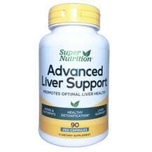 Super Nutrition, Advanced Liver Support, Підтримка печінки, 90...