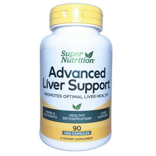 Основное фото товара Super Nutrition, Поддержка Печени, Advanced Liver Support, 90 ...