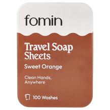 Мило Travel Soap Sheets Sweet Orange Fomin 100 Sheets
