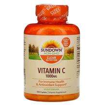 Sundown Naturals, Витамин C, Vitamin C 1000 mg, 300 капсул