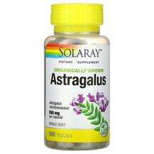 Solaray, Organically Grown Astragalus 550 mg, Астрагал перетин...