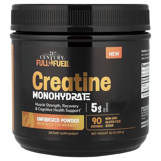 Основное фото товара Full Fuel 365 Creatine Monohydrate Unflavored Основное фото товара Креатин, Full Fuel 365 Creatine Monohydrate Unflavored, 454 г