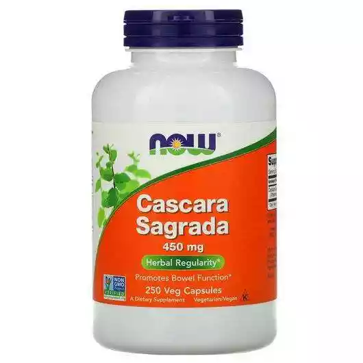 Фото товара Cascara Sagrada 450 mg 250 Capsules