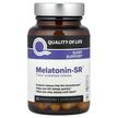Фото товару Quality of Life, Melatonin-SR, Мелатонін 5 мг, 30 капсул