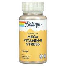 Solaray, Timed Release Mega Vitamin-B Stress, Підтримка стресу...