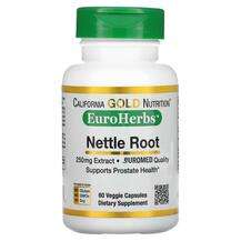 California Gold Nutrition, Nettle Root, Екстракт кропиви 250 м...