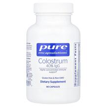Колострум Colostrum 40% IgG Pure Encapsulations