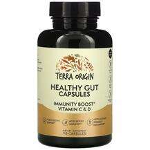 Terra Origin, Healthy Gut with Vitamin C & D, Підтримка ки...