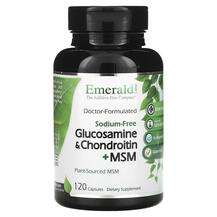 Emerald, Glucosamine & Chondroitin + MSM, 120 Capsules