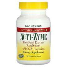 Natures Plus, Ферменты, Acti-Zyme Activated Digested Aid, 90 к...
