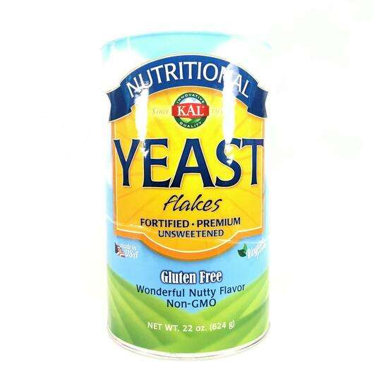 Основное фото товара KAL, Пищевые дрожжевые хлопья, Yeast Flakes, 624 г