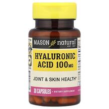Гіалуронова кислота Hyaluronic Acid 100 mg 30 Mason