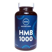 MRM Nutrition, HMB 1000, Гідроксиметилбутират, 60 капсул