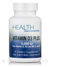Health Products Distributors, Vitamin D3 Plus, Вітамін D, 150 ...