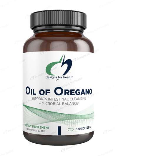 Основное фото товара Designs for Health, Масло орегано, Oil of Oregano, 120 капсул