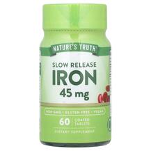 Залізо Slow Release Iron 45 mg Nature's Truth Залізо Slow Release Iron 45 mg Nature's Truth