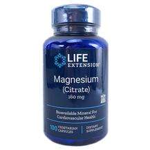 Life Extension, Magnesium Citrate 160 mg, 100 Caps