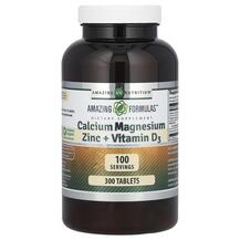 Магній Calcium Magnesium Zinc + Vitamin D3 Amazing Магній Calcium Magnesium Zinc + Vitamin D3 Amazing
