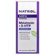 Фото товару Natrol, Melatonin + 5-HTP Advanced Sleep, Мелатонін, 60 таблеток