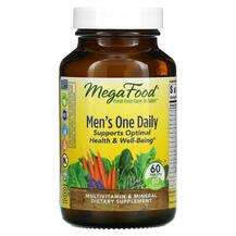Mega Food, Мультивитамины для мужчин, Men's One Daily Iron Fre...