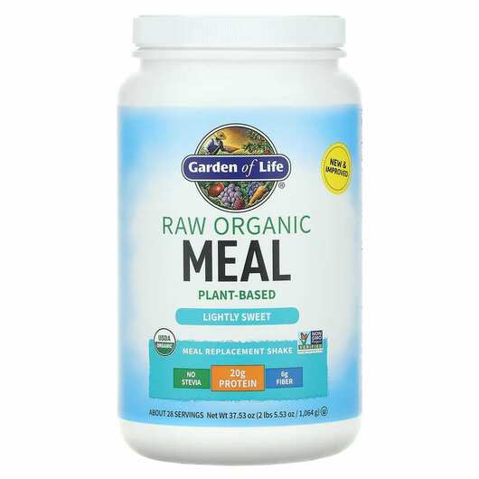 Основне фото товара RAW Organic Meal Shake & Meal Replacement, Замінник їжі дл...