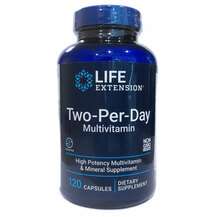 Life Extension, Мультивитамины, Two-Per-Day Multivitamin, 120 ...