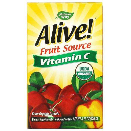 Основное фото товара Nature's Way, Витамин C смесь для напитков, Fruit Source Vitam...